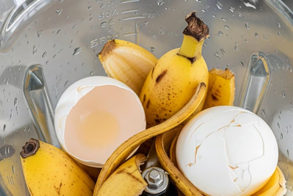 Smíchání banánové slupky a vajec: proč se to doporučuje a k čemu se to používá.