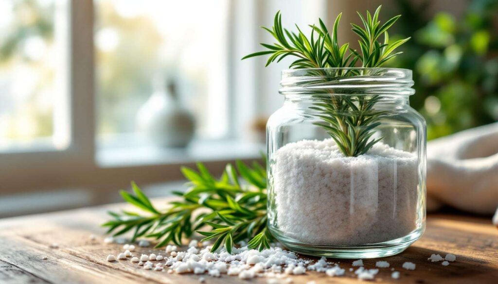 Ani pokojový sprej, ani vonná svíčka: tato dóza s rozmarýnem a solí provoní váš byt